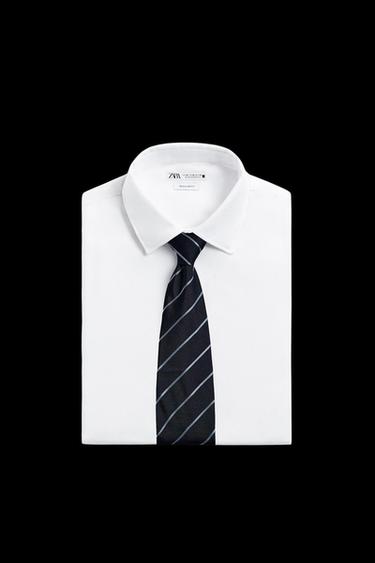 CORBATA 100% SEDA RAYAS - Marino de Zara