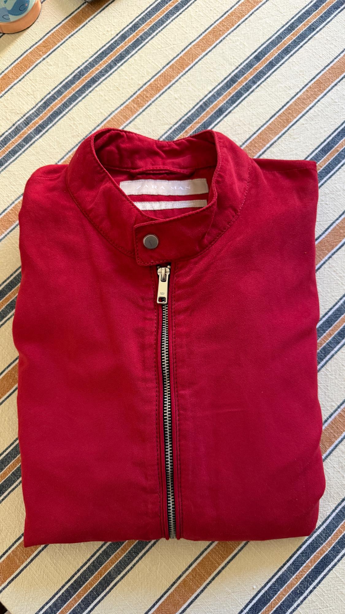 ZARA MAN FAUX SUEDE JACKET - Image 3