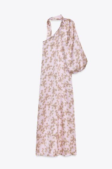 LIMITED EDITION 100% SILK ASYMMETRIC DRESS - 025 by Zara - Image 12