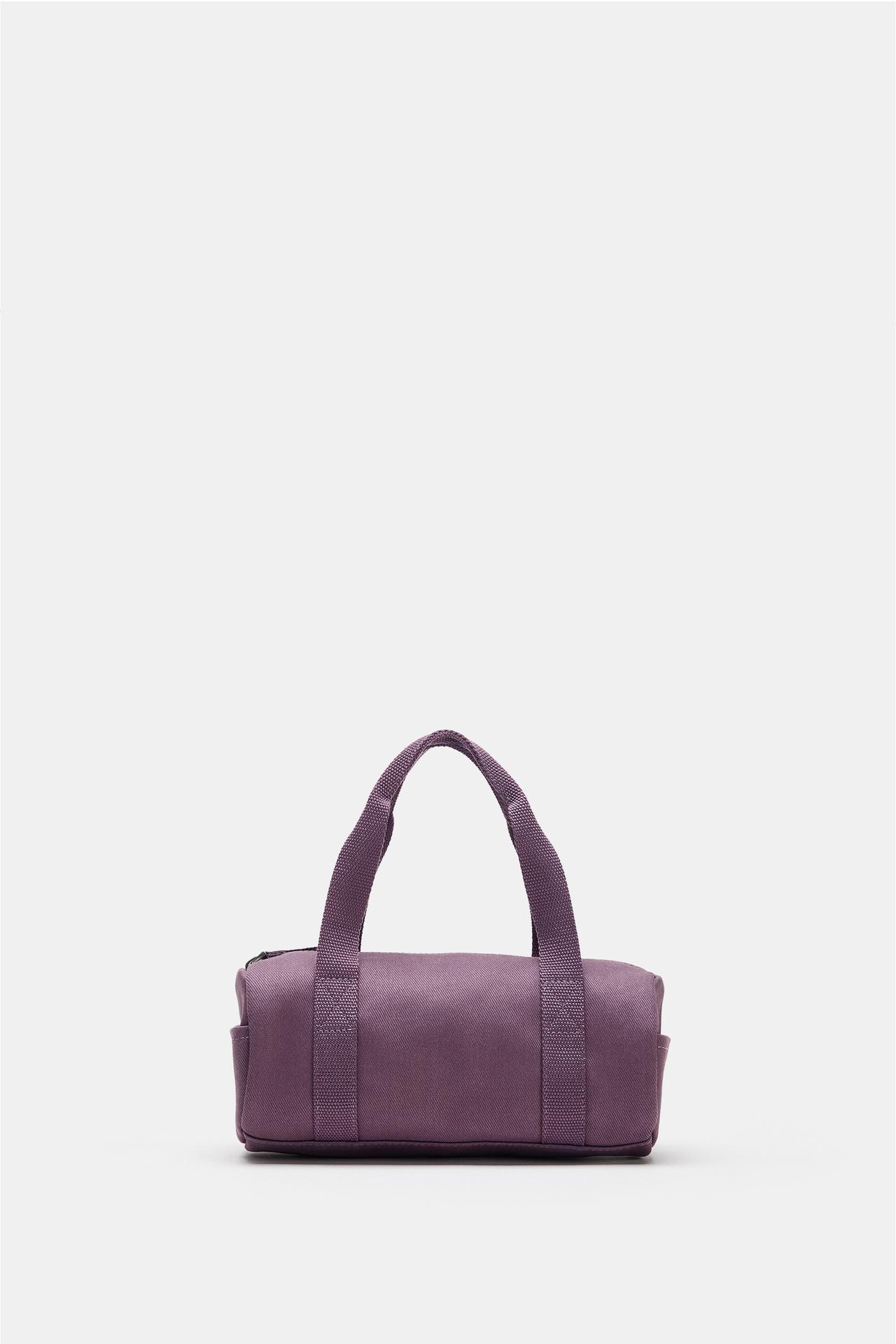 FRUIT OF THE LOOM™ MINI BOWLING BAG — Purple