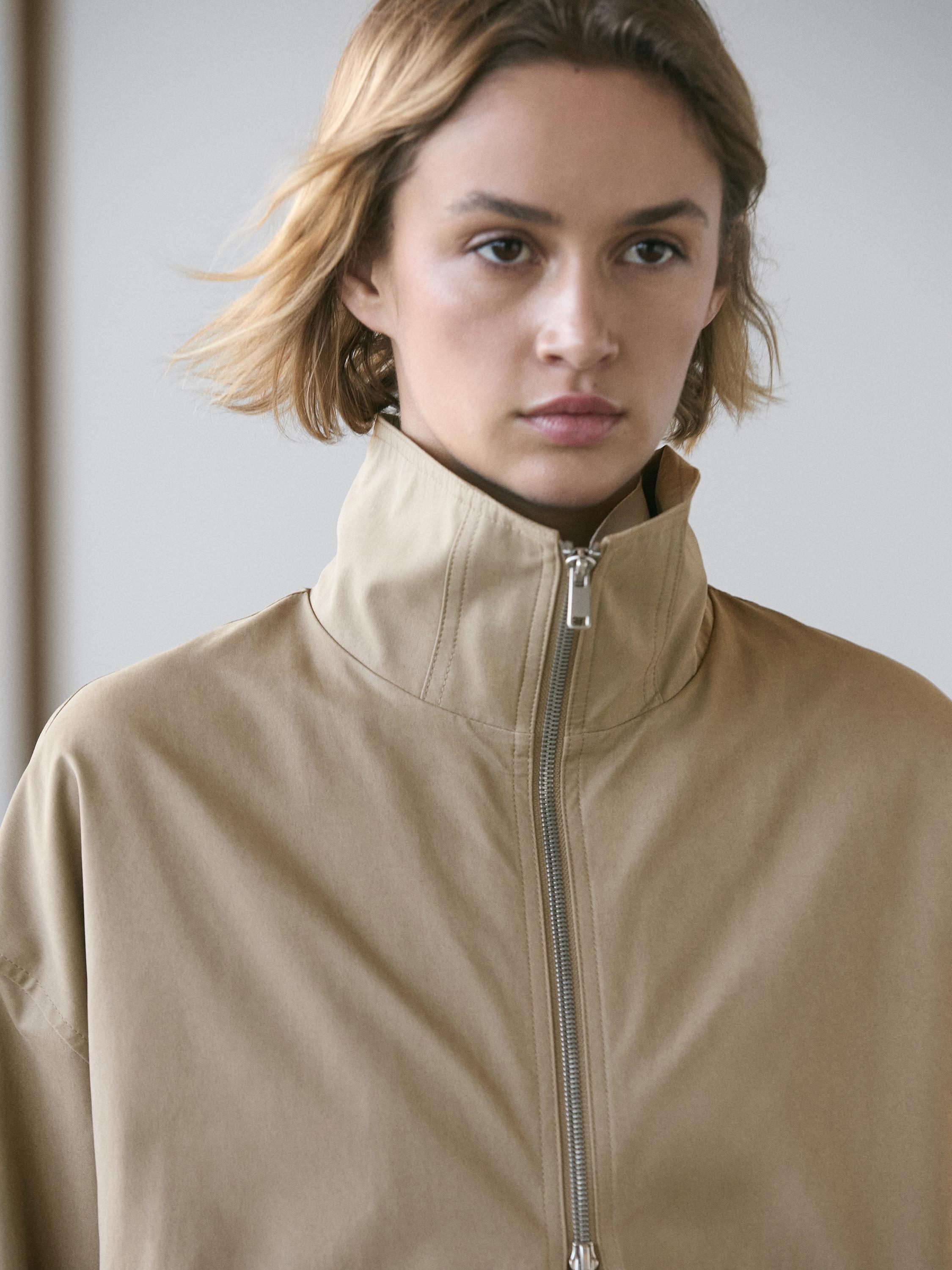 Veste bomber coton