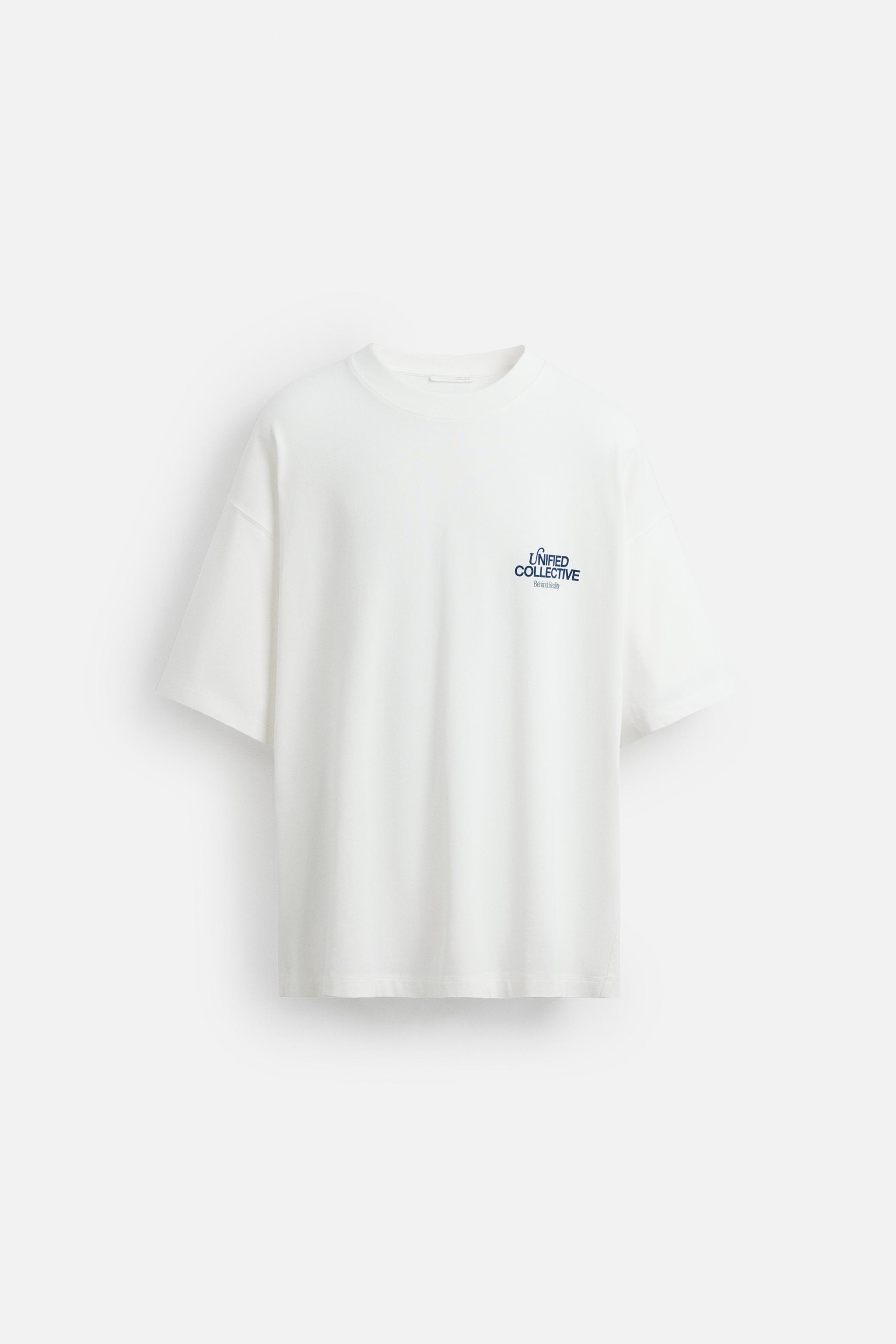 COMBINED PRINT T-SHIRT - White | ZARA United States