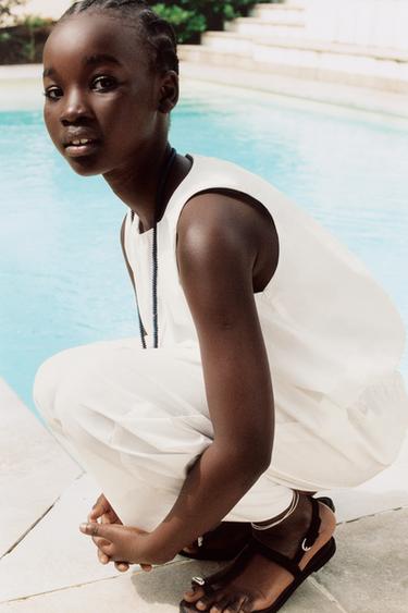 VOLUMINOUS POPLIN TOP - White by Zara