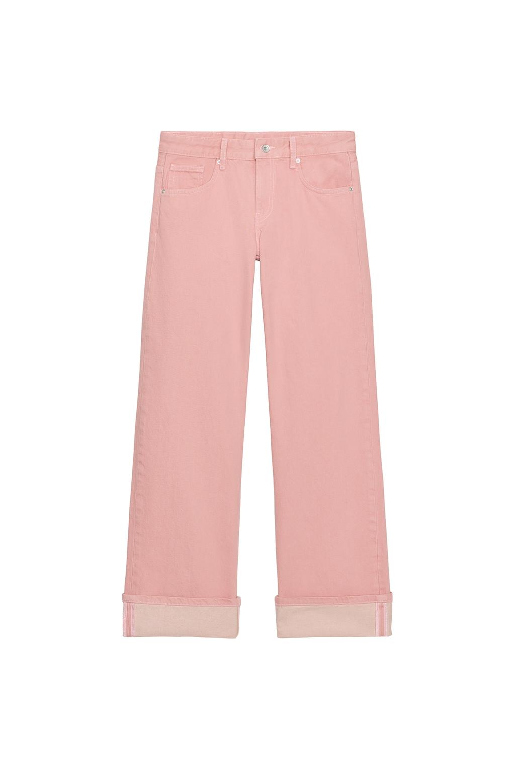 TRF LOW-RISE LOOSE FOLDED JEANS - image 4