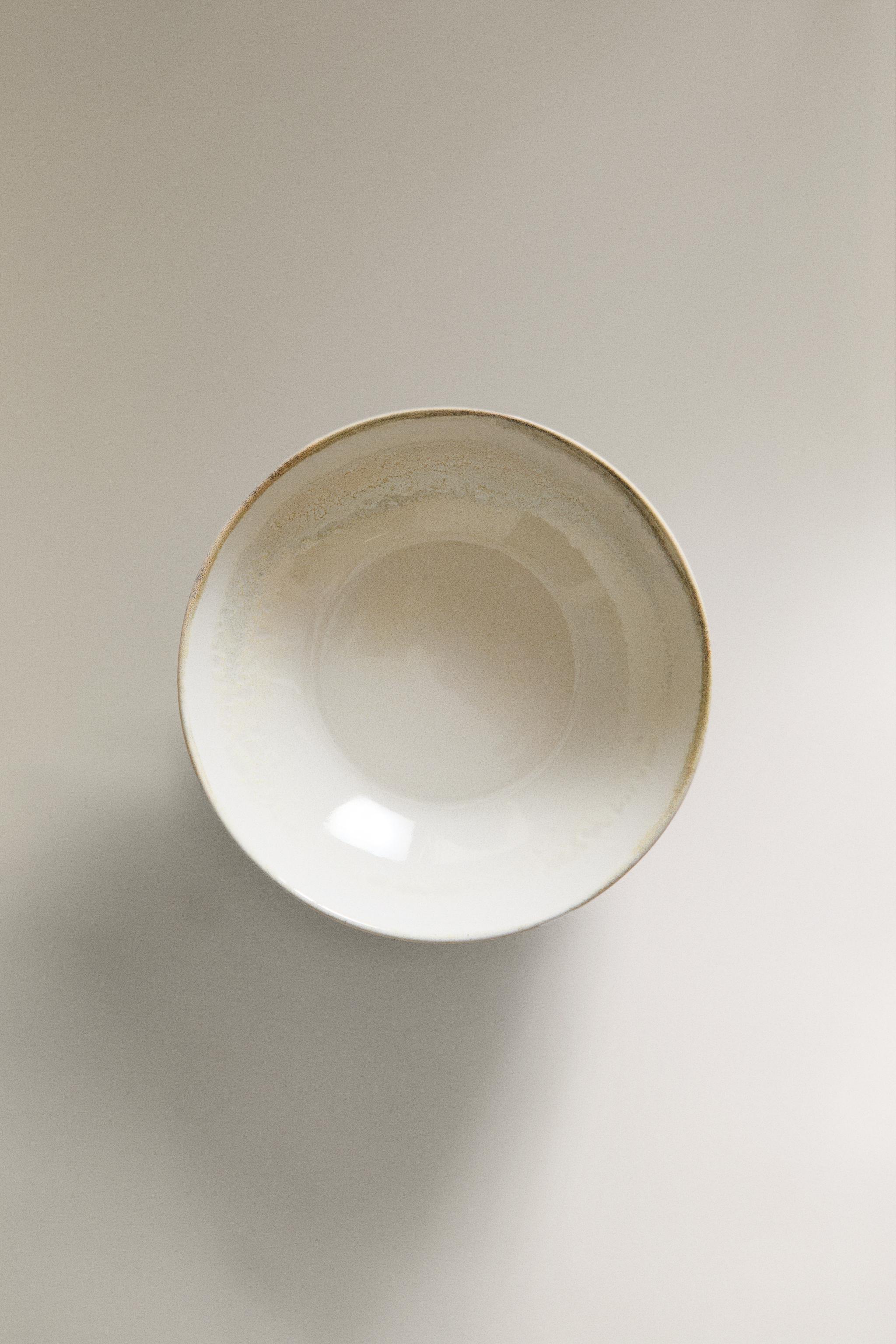 STONEWARE BOWL - Ecru | ZARA United States