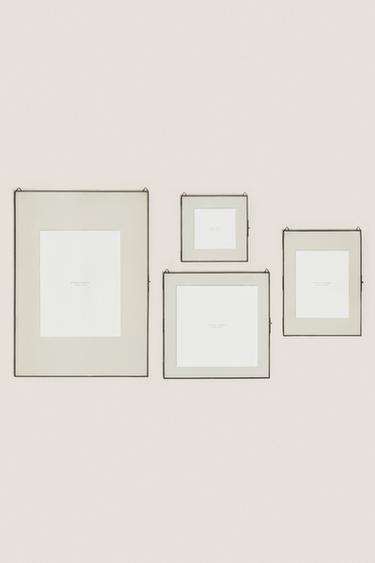 PHOTO FRAME WITH BLACK BORDER - Black by Zara
