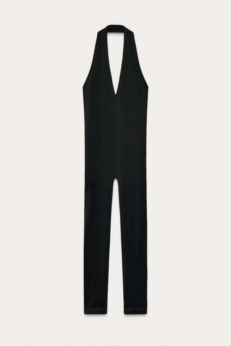 HALTER SEAMLESS JUMPSUIT MARISA BERENSON X ZARA