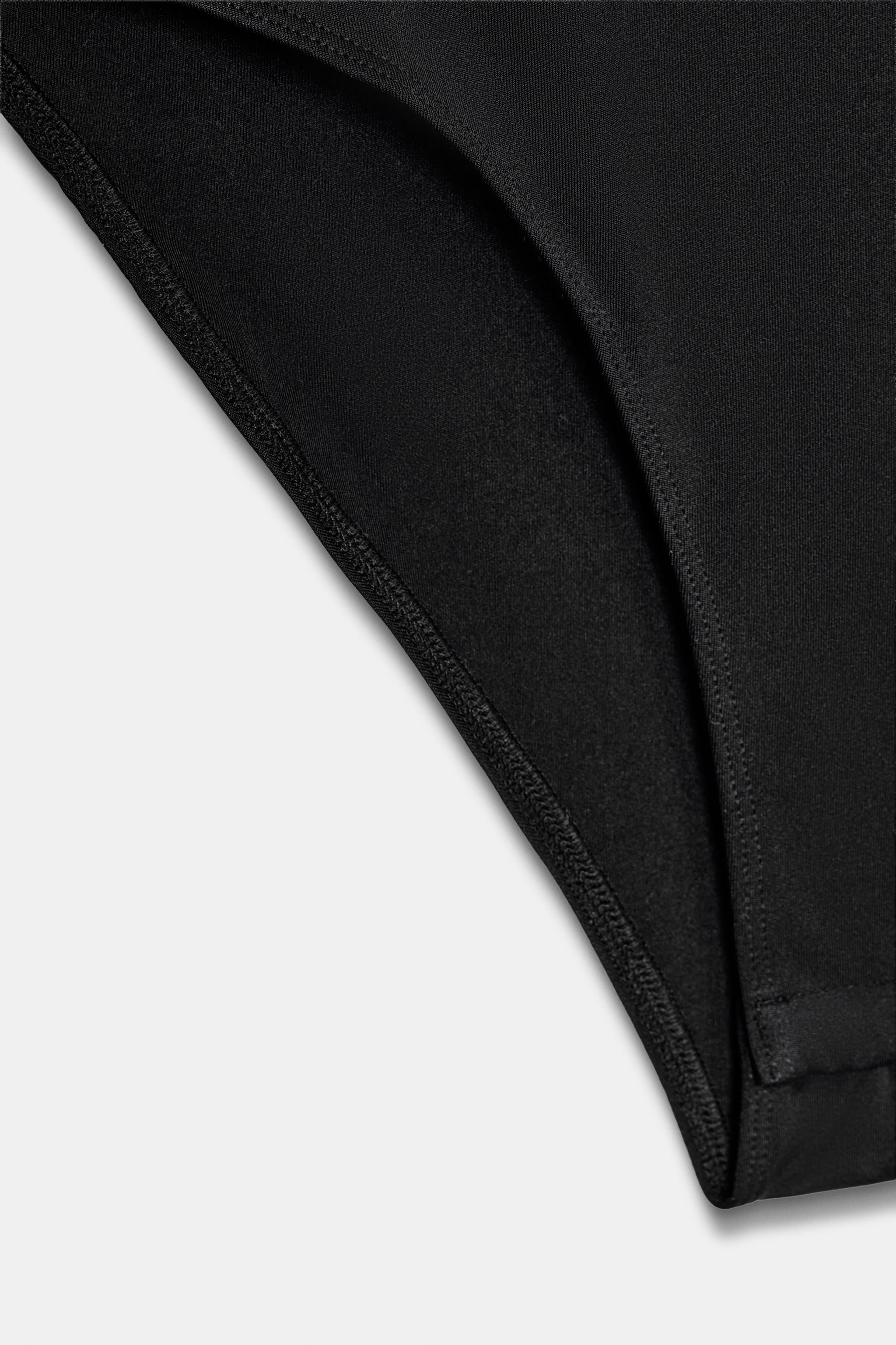 POLYAMIDE HALTER BODYSUIT