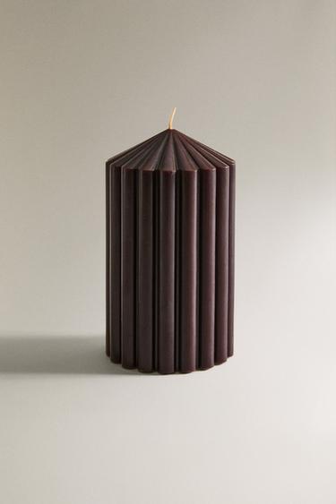 VELA AROMÁTICA CILÍNDRICA PUMPKIN SPICE - Calabaza de Zara