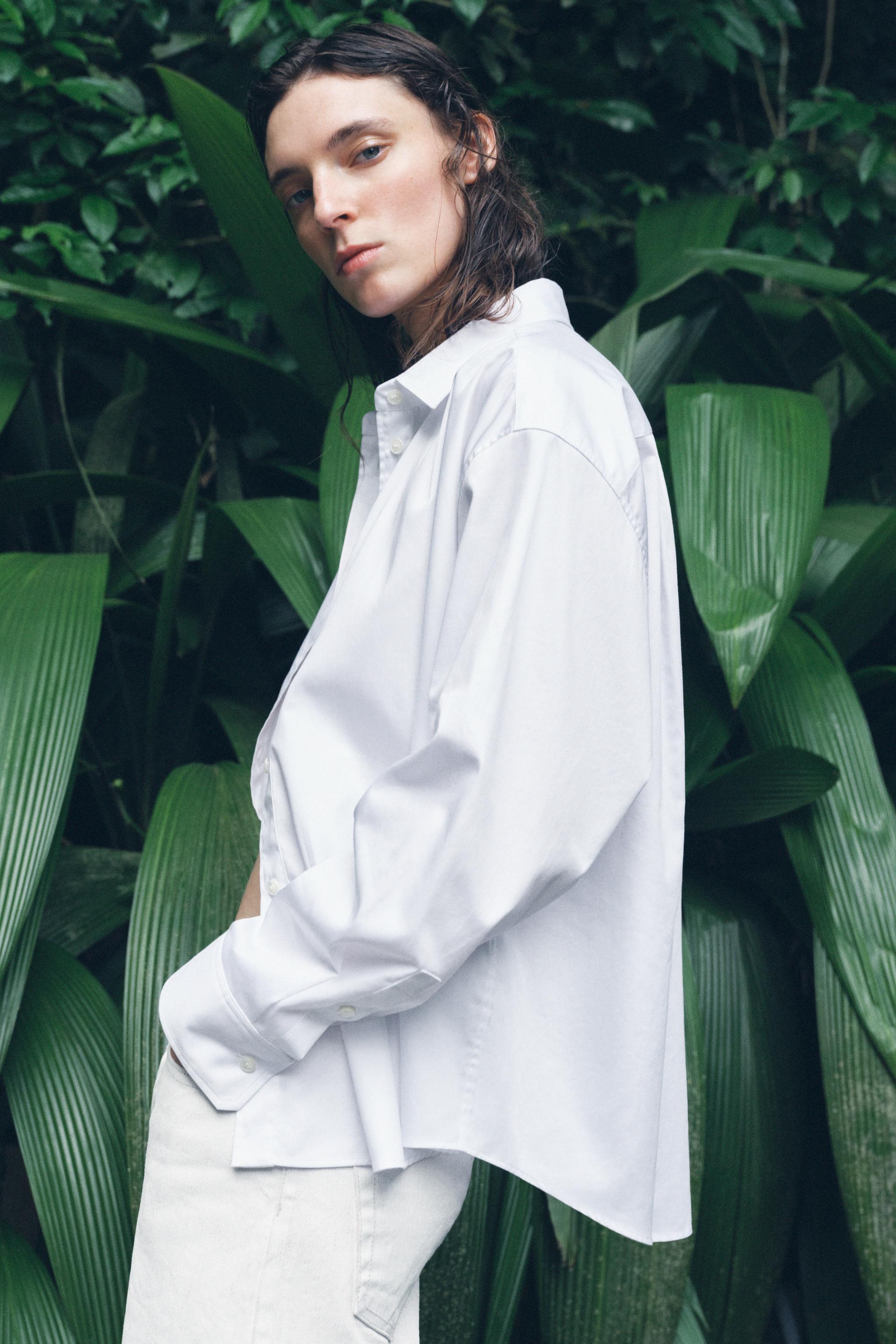 CHEMISE OVERSIZE EN POPELINE ZW COLLECTION
