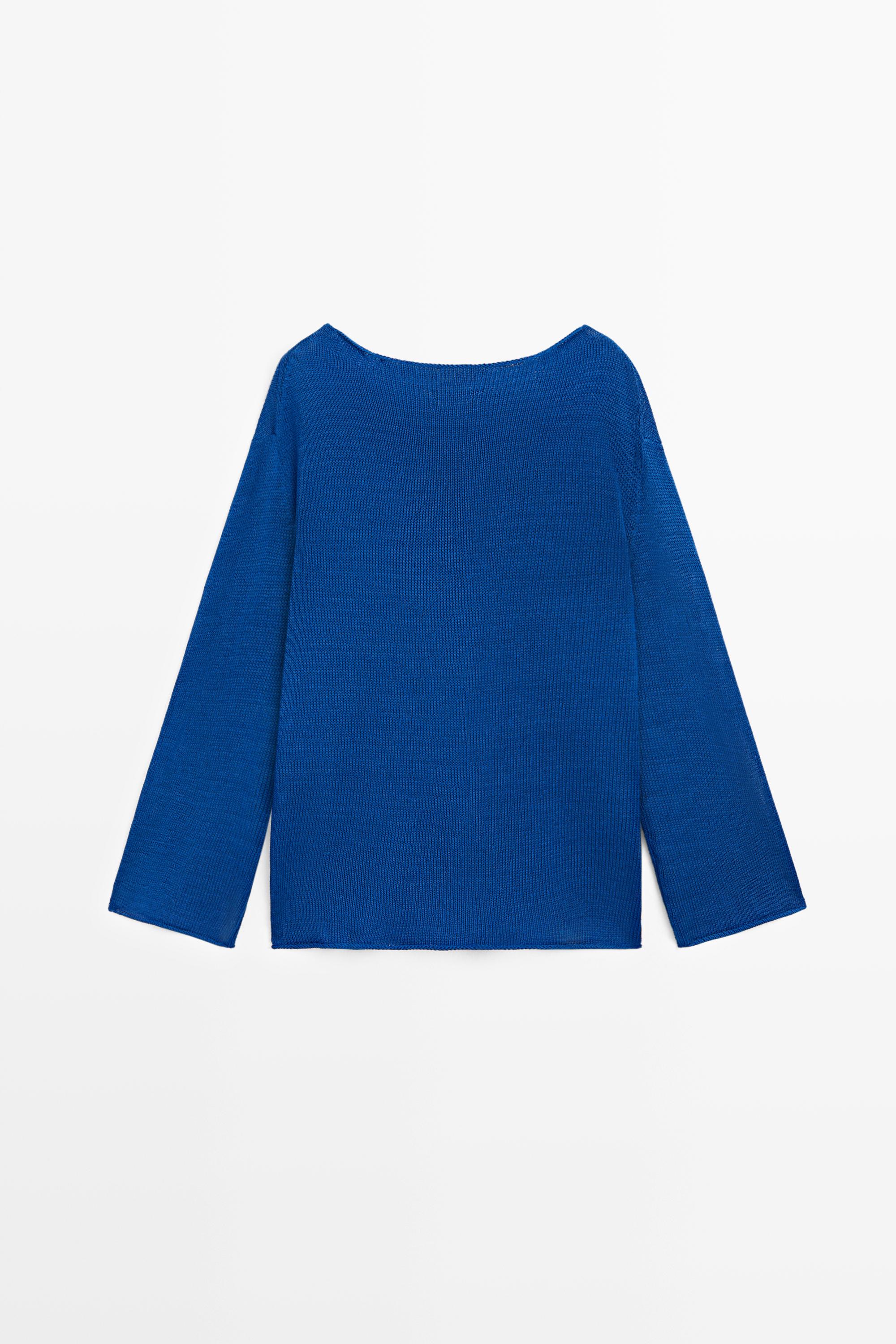 100% mercerised cotton sweater