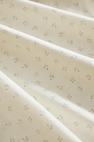 DRAP-HOUSSE ENFANT COTON MINIFLEUR - Bleuté de Zara - Image 3