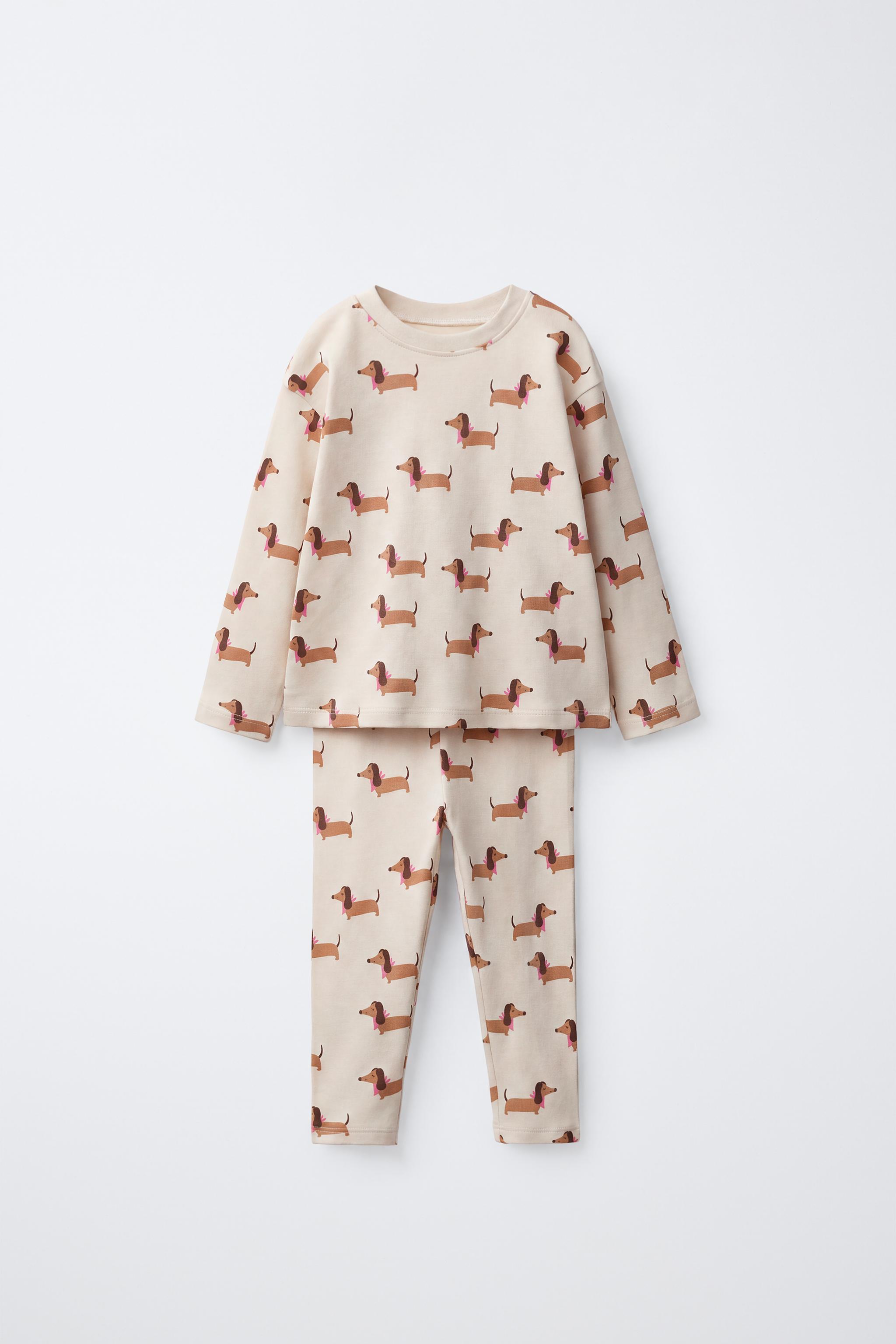 2-6 AÑOS/ PIJAMA ESTAMPADO PERRITOS