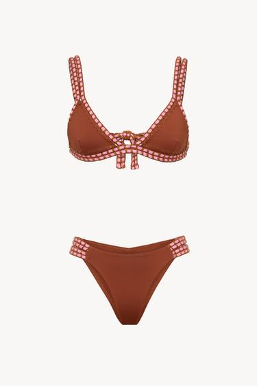 IZSKATS - Tumša fuksijas no Zara