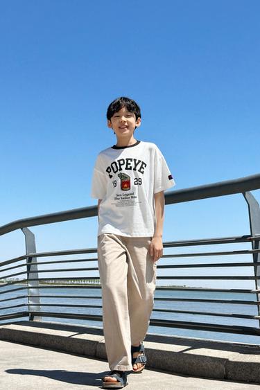 POPEYE © PRINT T-SHIRT - White by Zara