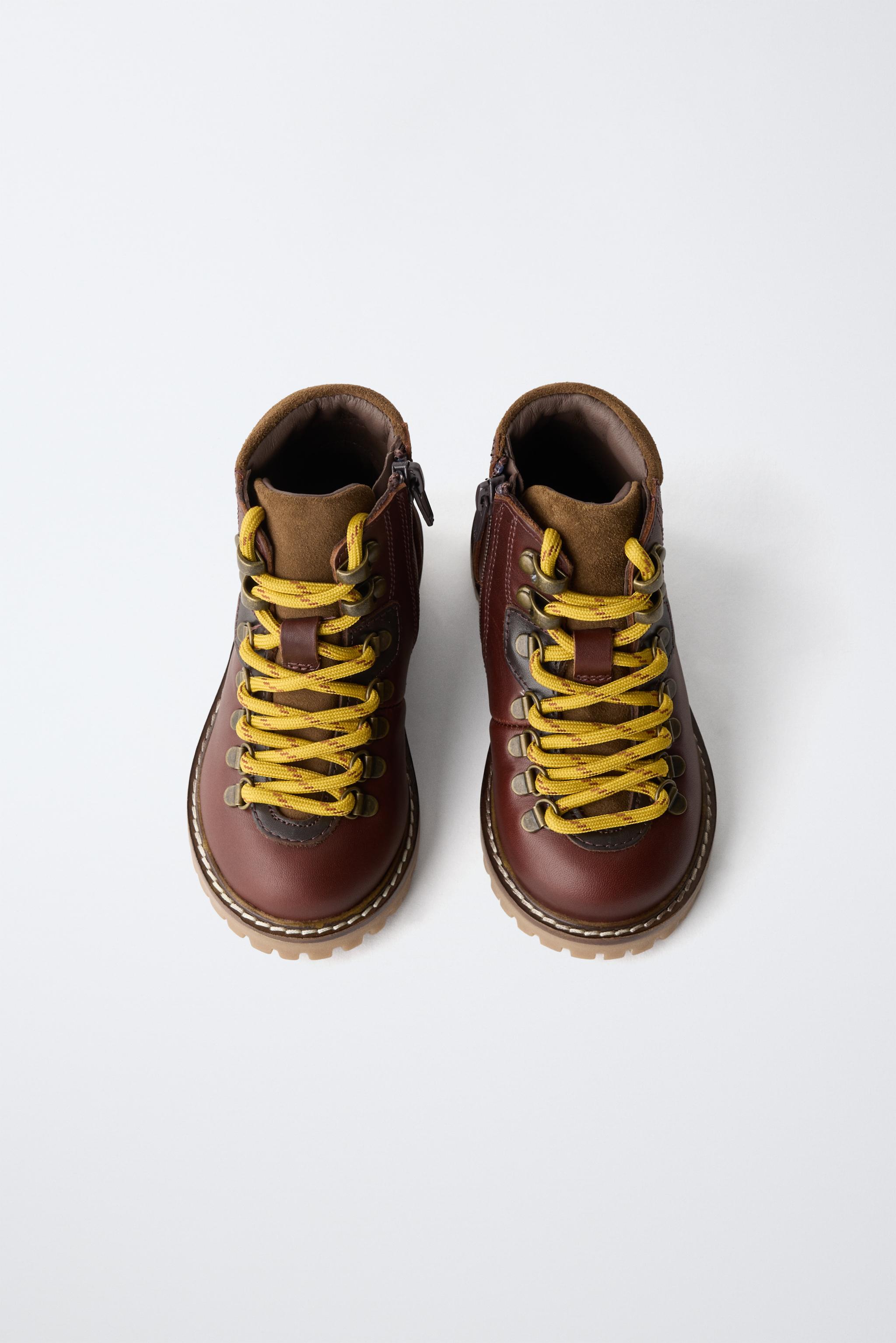 LEATHER MOUNTAIN BOOTS