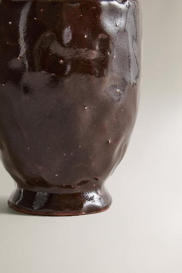 BROWN CERAMIC SOAP DISPENSER - Brown by Zara - Image 2