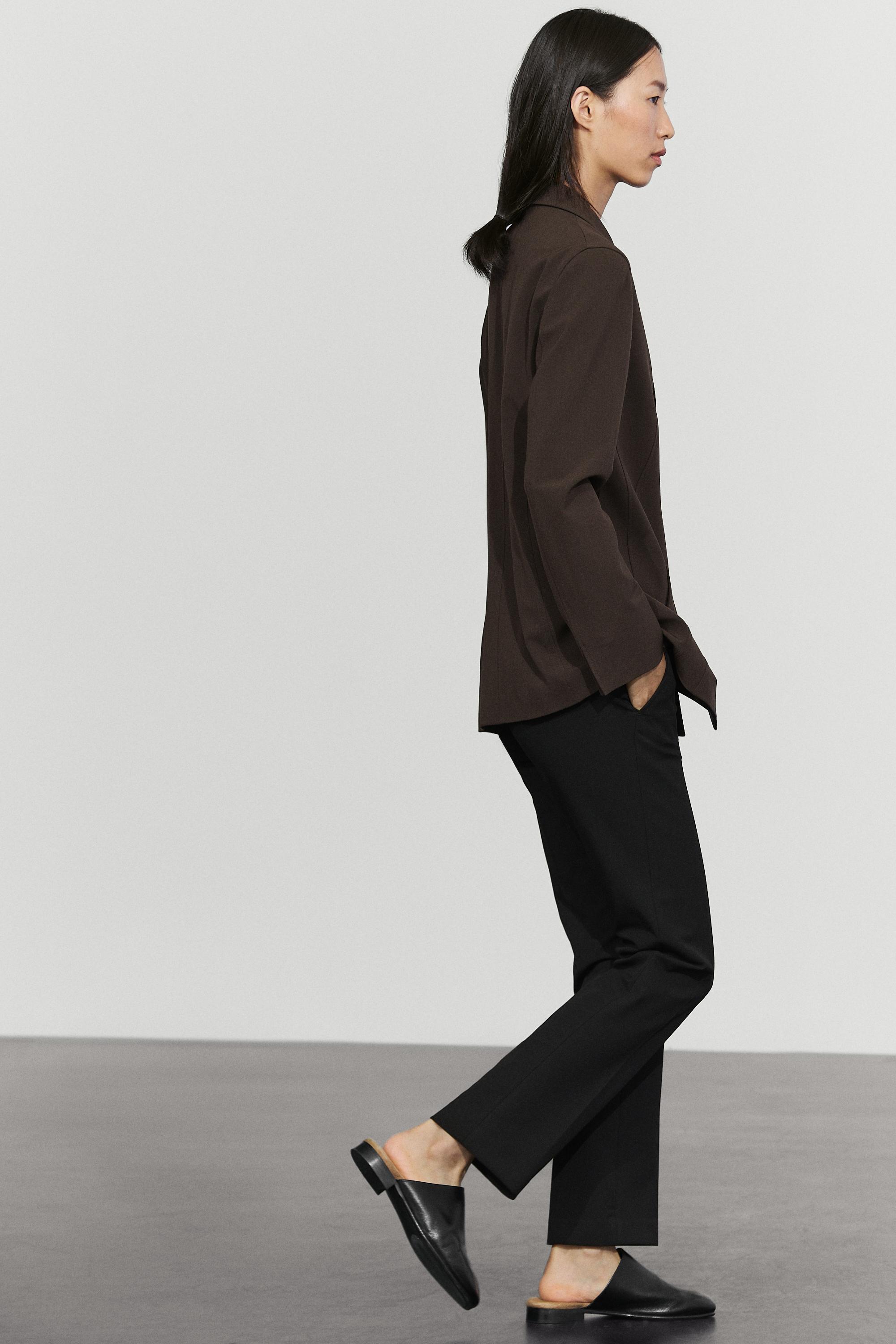 Blazer fluide en laine