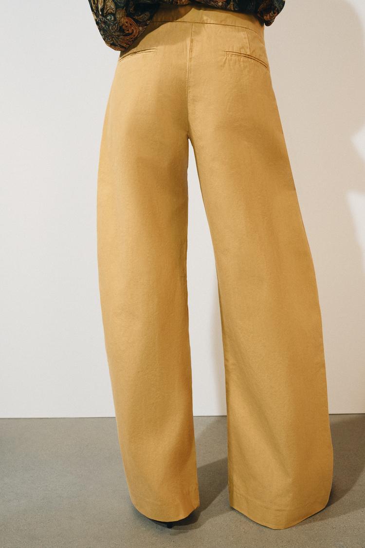 Pantalones de vestir con pliegues ZW Collection 3