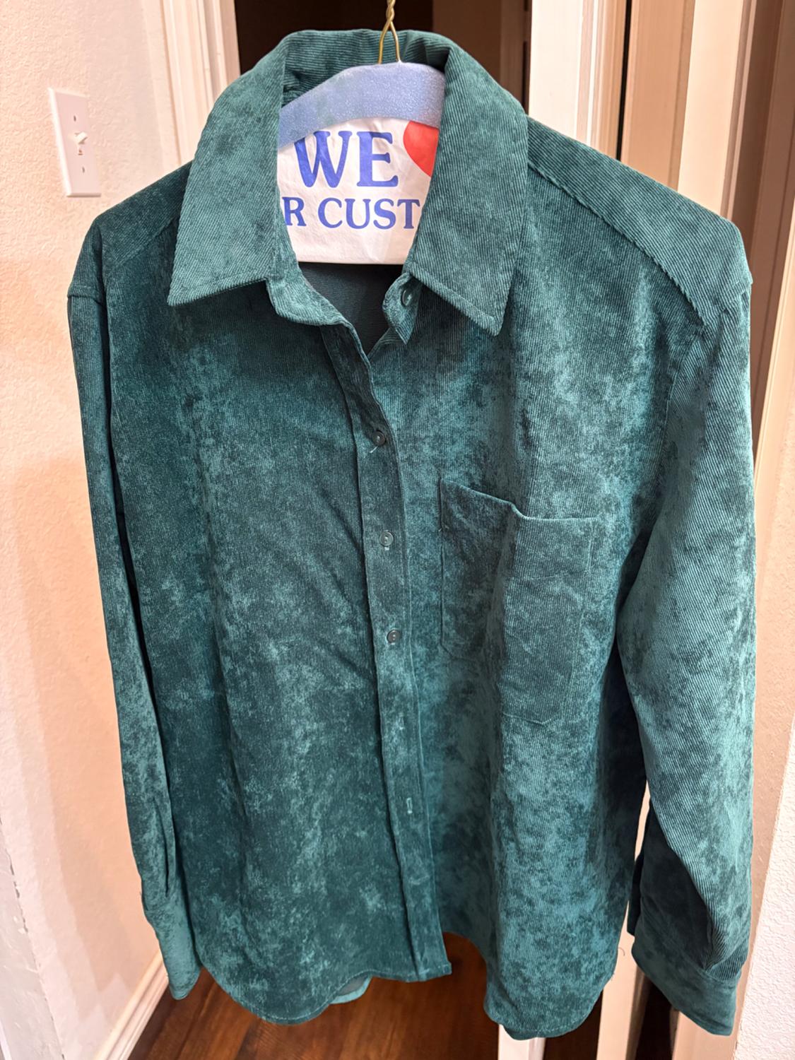 FINE-WALED CORDUROY SHIRT - Image 4