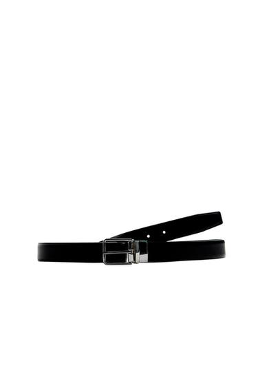 CEINTURE EN CUIR ORIGINS - Noir de Zara