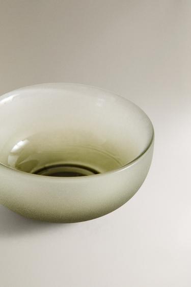 MINI BOL EN VERRE DÉGRADÉ - Vert de Zara - Image 2