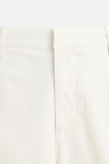 PANTALON CHINO COTON - CHANVRE - Blanc de Zara - Image 7