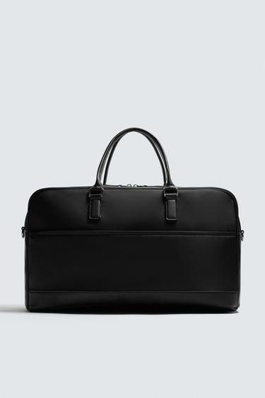 TECHNICAL FABRIC TRAVEL BAG - Black by Zara