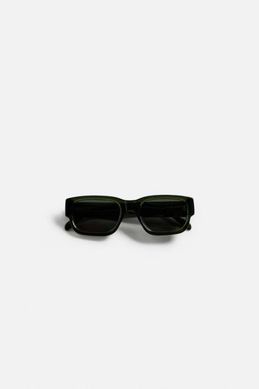 SQUARE SUNGLASSES - Green by Zara - Image 5