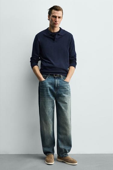 CASUAL LEATHER LOAFERS - Beige by Zara - Image 0