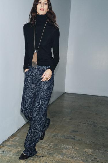 JERSEY 100% LANA EXTRA SUAVE - Negro de Zara