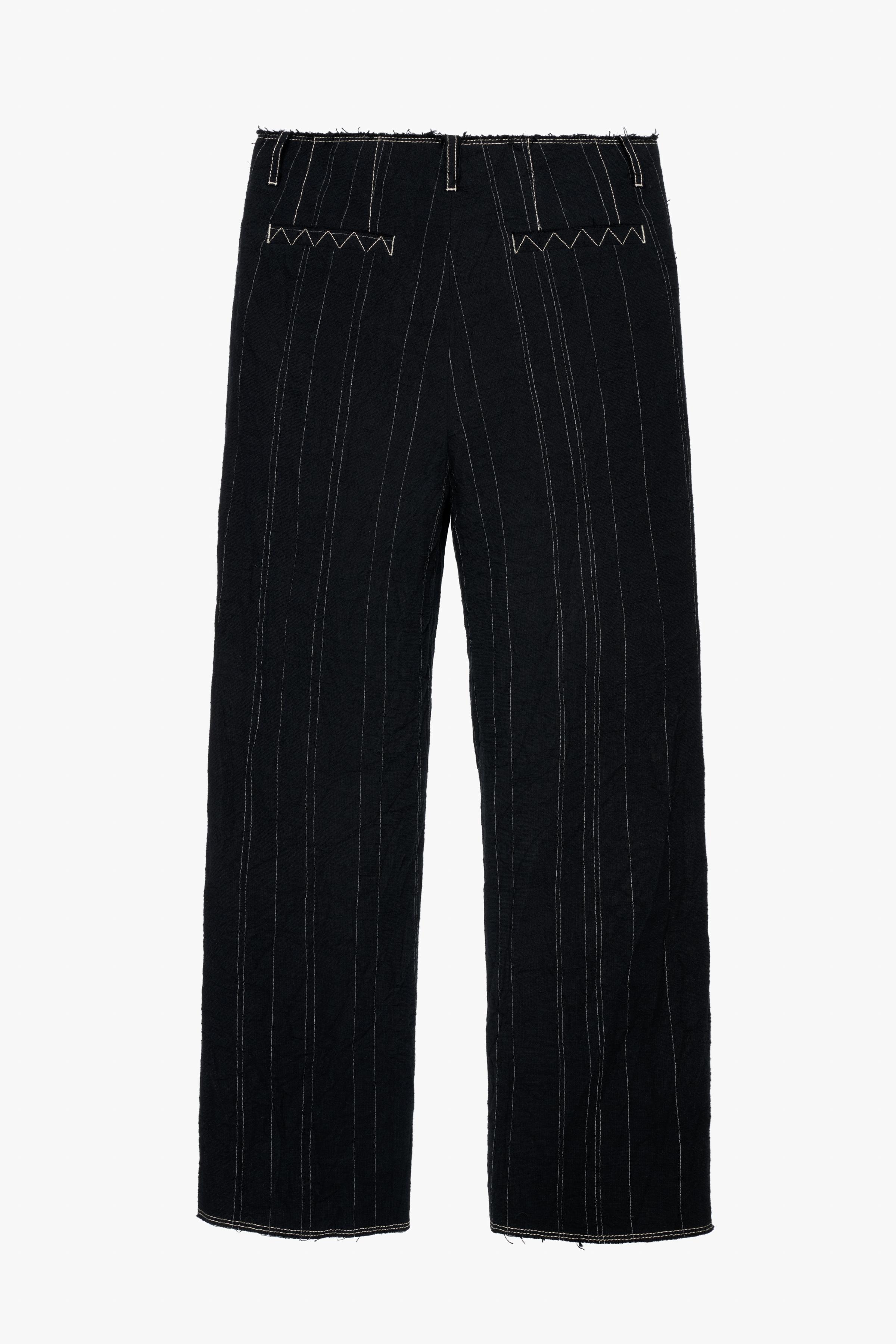 STRIPED PANTS LIMITED EDITION - Black | ZARA United States