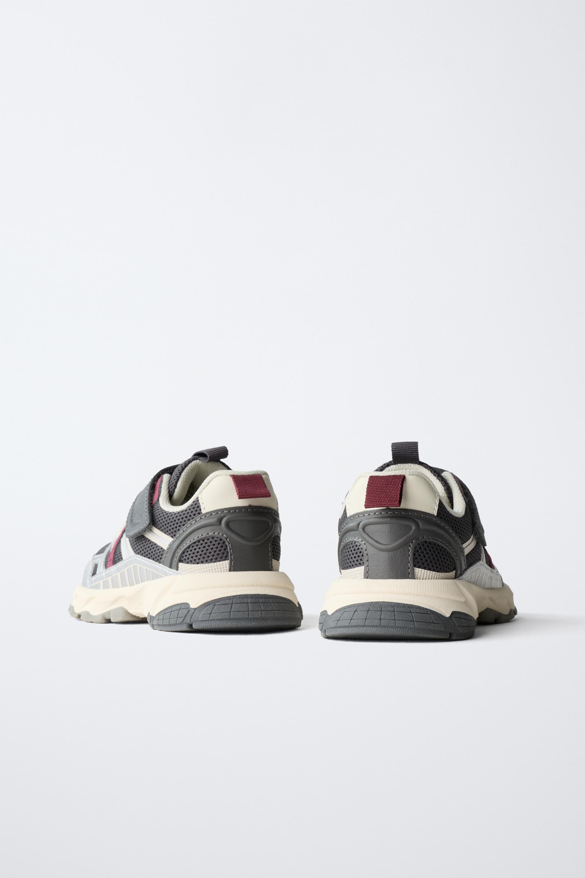Детские кроссовки Zara METALLIC SNEAKERS — фото 6