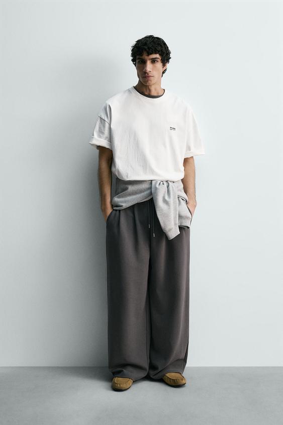 EMBROIDERED INTERLOCK T-SHIRT