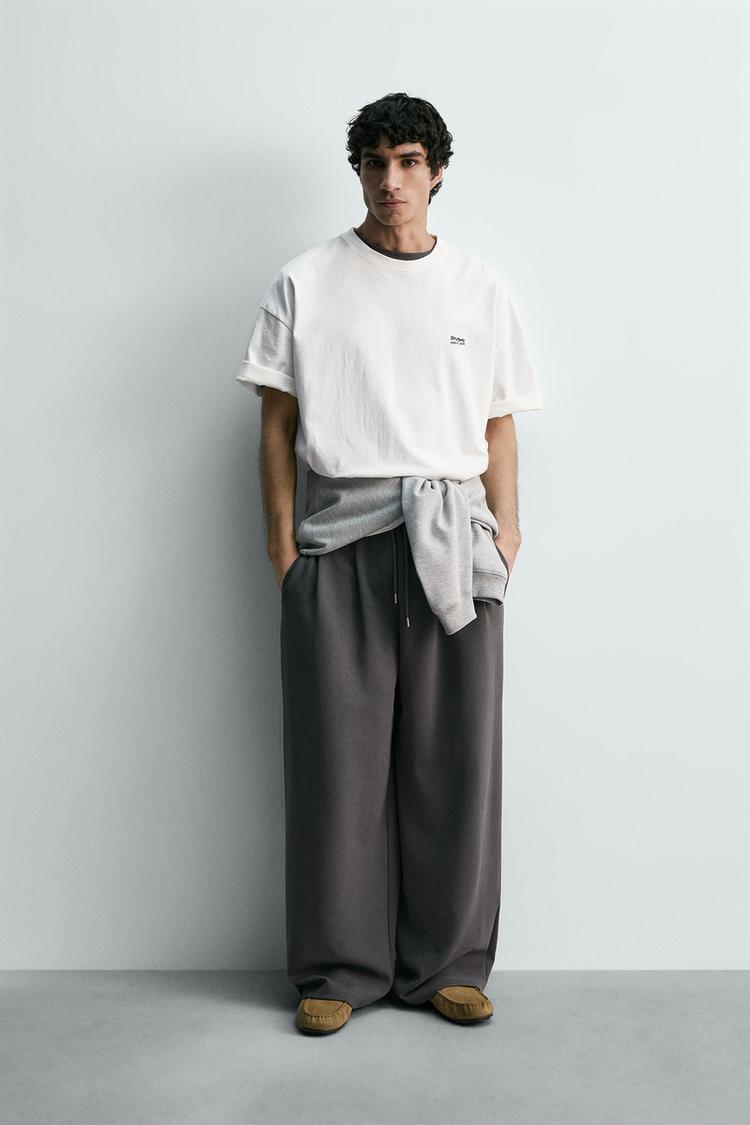 İŞLEMELİ INTERLOK T-SHIRT