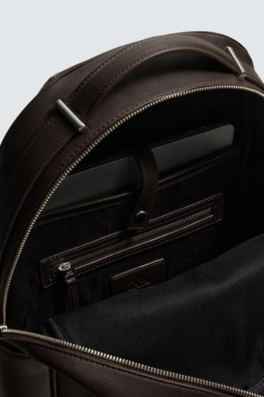 TEXTURED BACKPACK - Brown by Zara - Image 6
