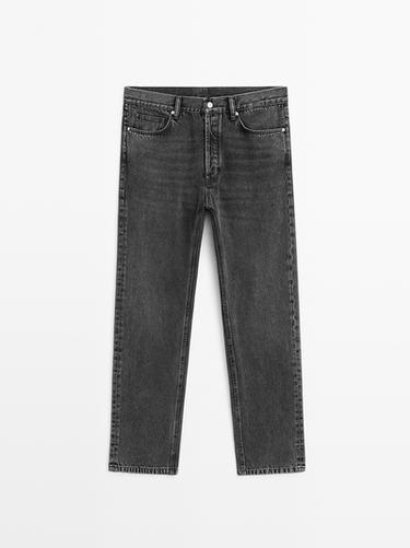 Zara Straight-leg jeans - Gray