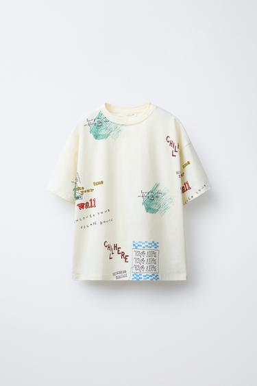 CAMISETA ESTAMPADO - Arena de Zara - Imagen 0