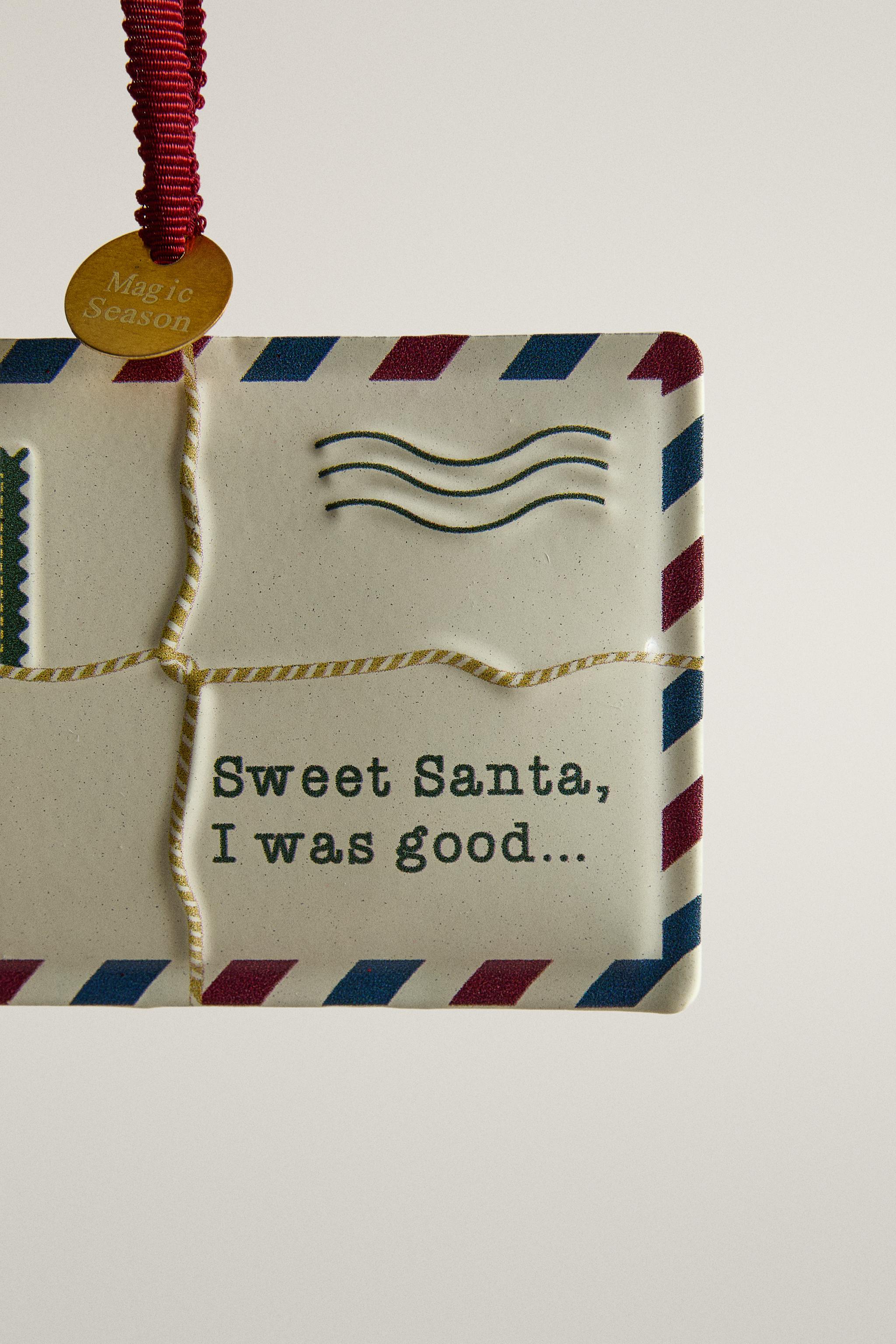 LETTER CHRISTMAS TREE DECORATION
