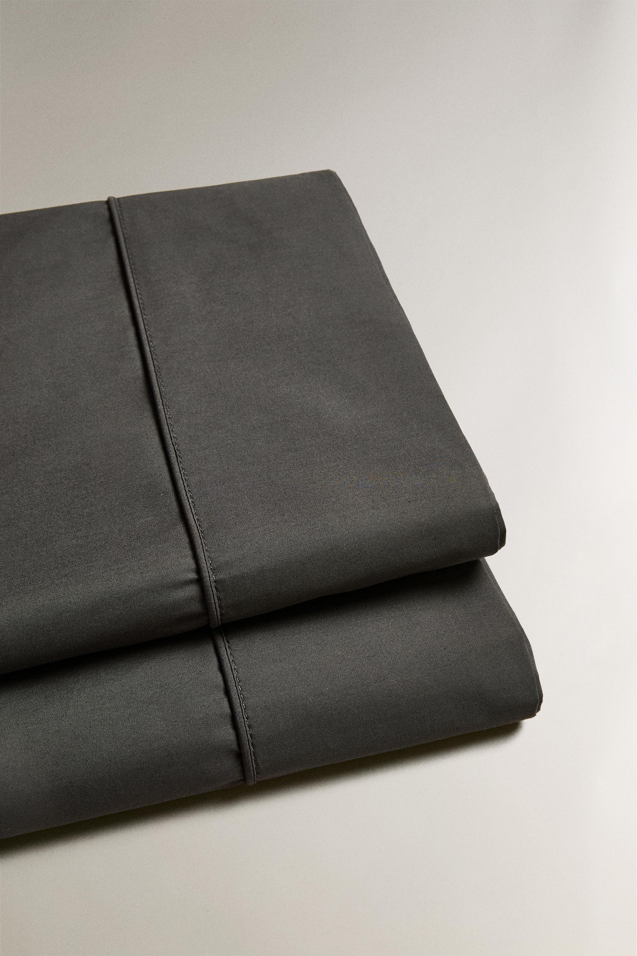 PERCALE COTTON FLAT SHEET (300 THREAD COUNT)