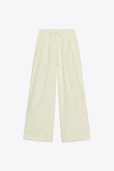 PALAZZO TROUSERS - Vanilla by Zara - Image 3