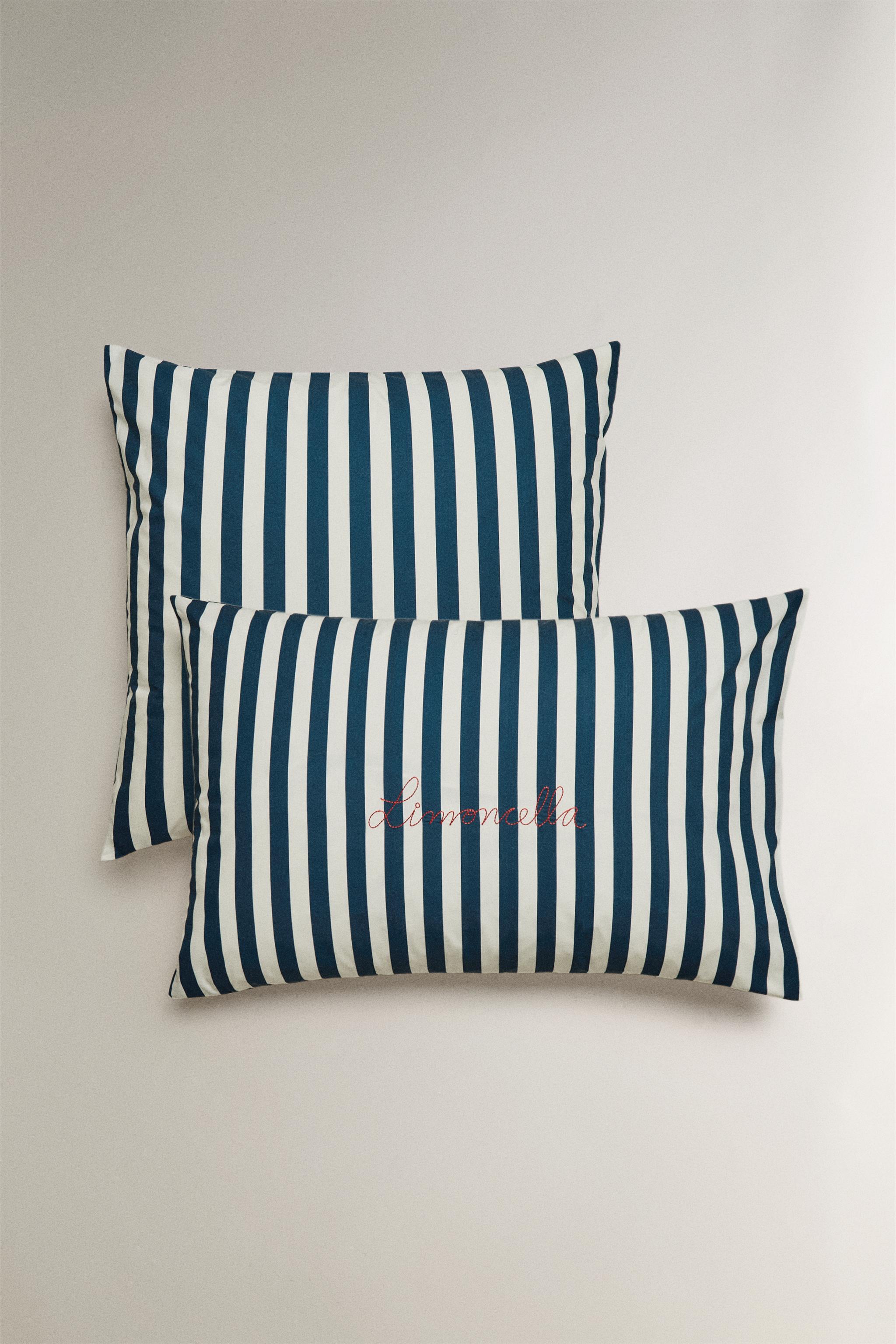 KIDS' STRIPED PILLOWCASE X THE ANIMALS OBSERVATORY