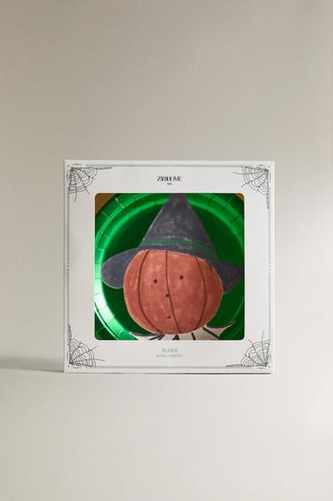 LOT ASSIETTES PAPIER ENFANTS HALLOWEEN (LOT DE 12) - Multicolore de Zara - Image 3