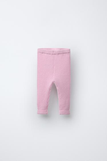 100% CASHMERE LEGGINGS - Pink by Zara