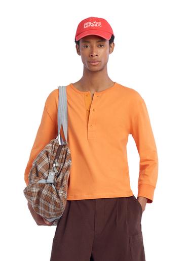 FADED CAP WITH EMBROIDERED LOGO - Mid-red by Zara