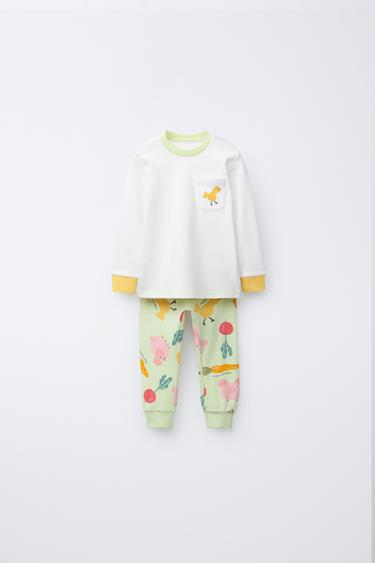 AGES 2-6/ FARM PYJAMAS - Green by Zara - Image 0
