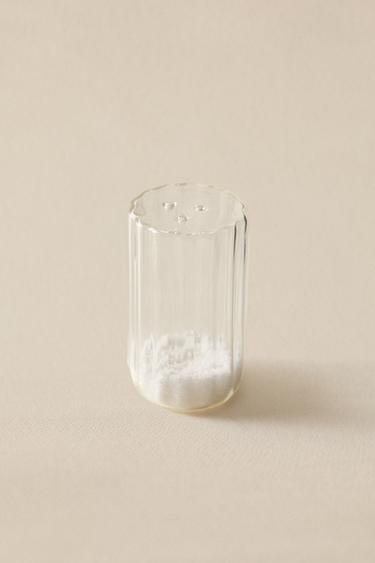 SALTBØSSE I BOROSILIKATGLAS - Gennemsigtig fra Zara