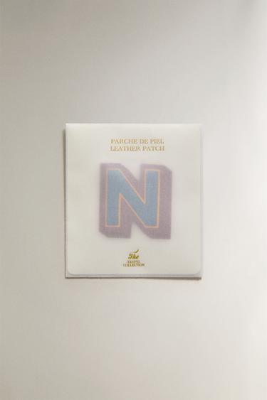 LEATHER LETTER N PATCH - Multicoloured by Zara - Image 3