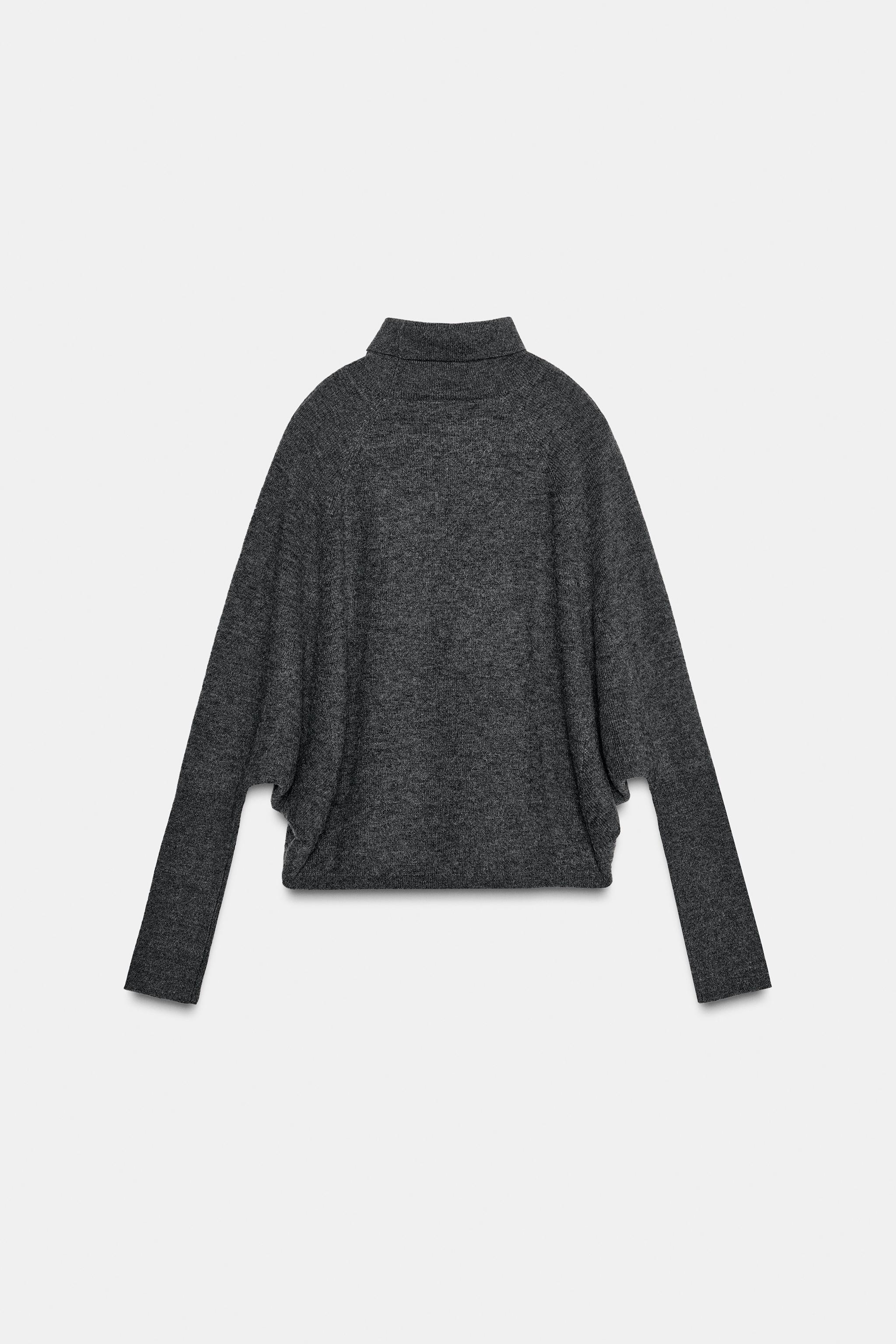 BATWING SLEEVE KNIT JUMPER