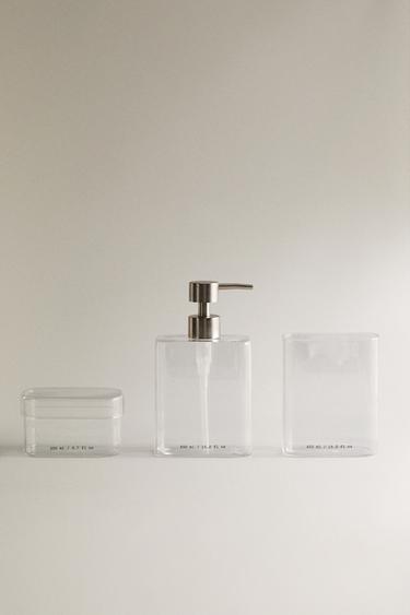 BOROSILICATE BATH SET WITH LETTERS -  by Zara - Image 1